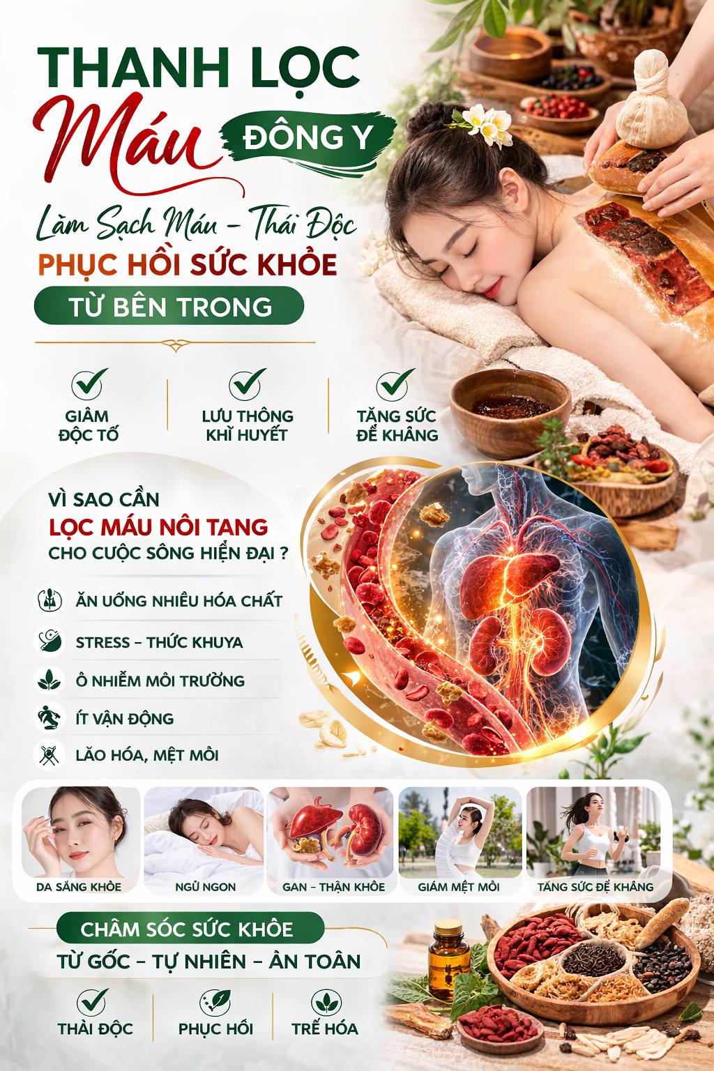 Thanh lọc máu theo Đông y là gì?